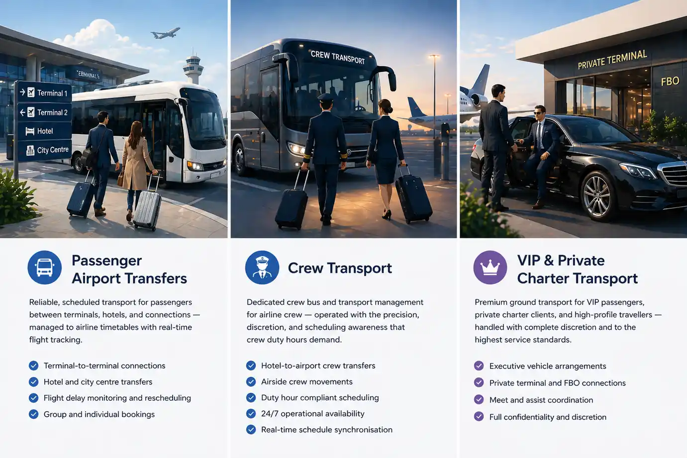 airport transport services