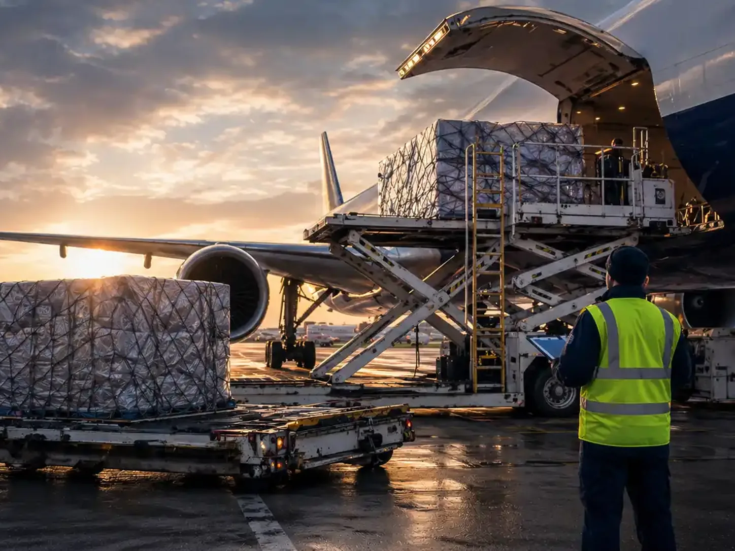 cargo handling airline ground support