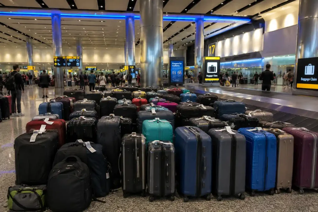 Baggage Claim Support 4 baggage claim multiple luggage